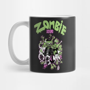 Zombie party Mug